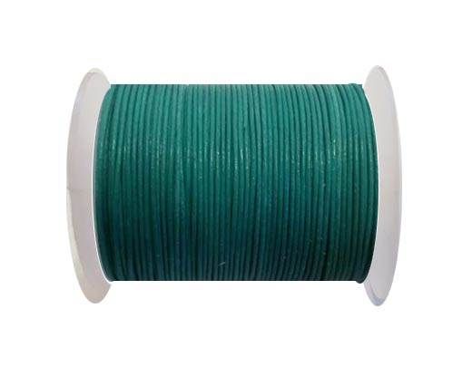 Round Leather Cord -1mm- SE Dark Mint