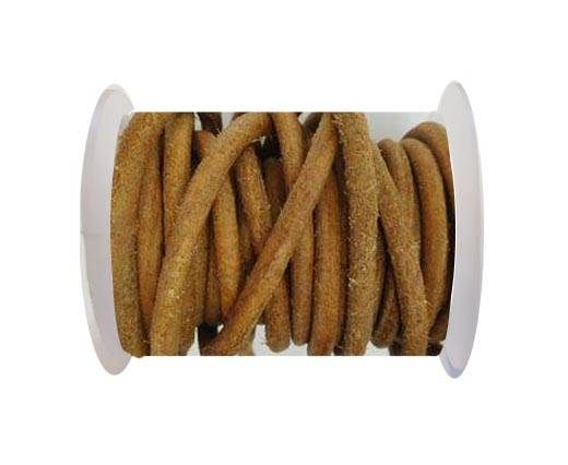 Round Leather Cord - SE.D.Natural-5mm