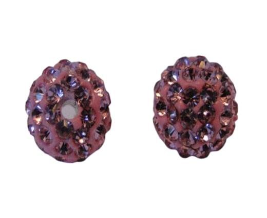 Shamballa-Bead-12mm-Light Rose
