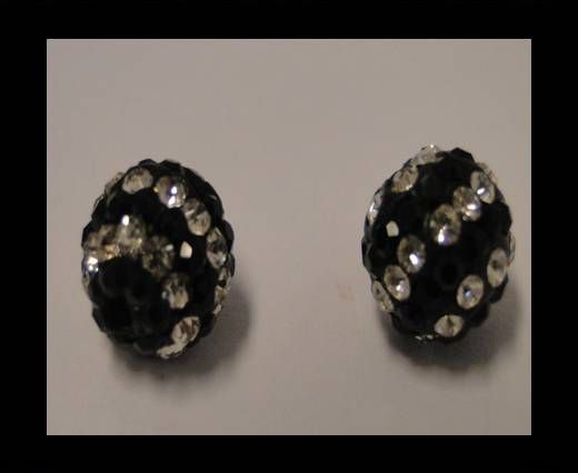 Shamballa-10mm-Circle-Black