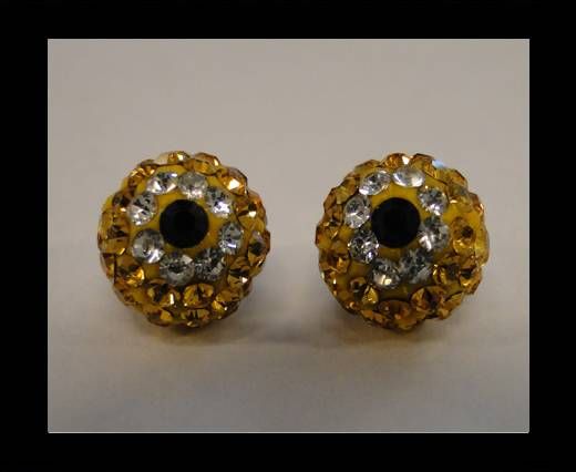 Shamballa-Flower-10mm-Citrine