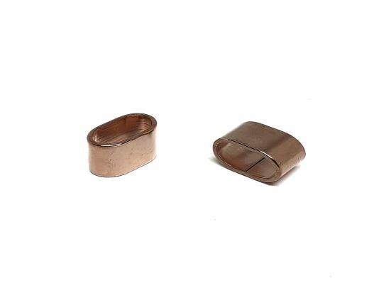 Stainless Steel Findings and Flat Parts-SSP-51 Rose Gold