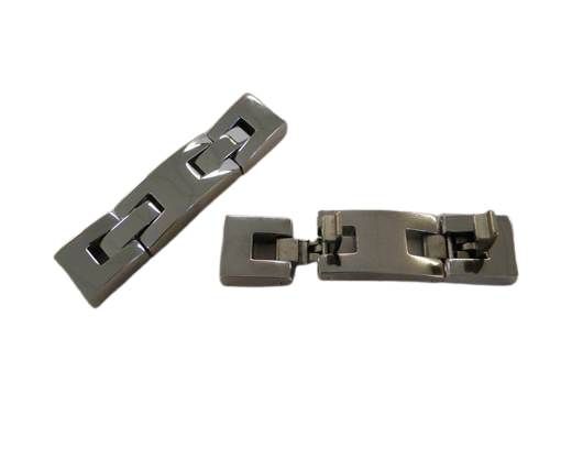 Stainless Steel Snap Lock Clasp -MGST-48