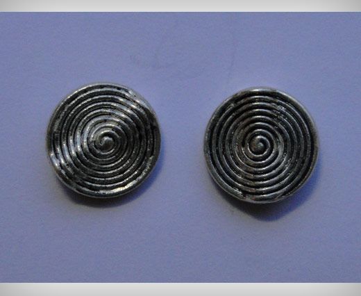Zamak part for leather CA-3082
