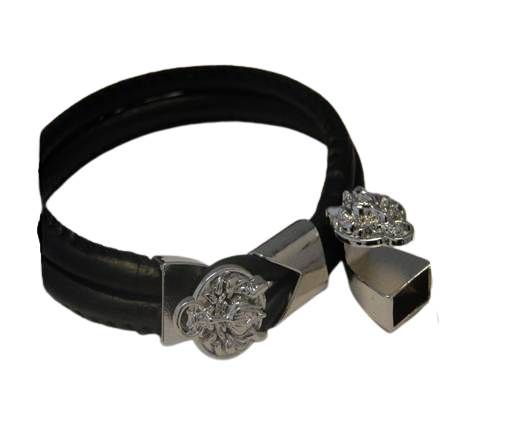 Zamak Half Bracelet Clasps MGL-60-10*5mm