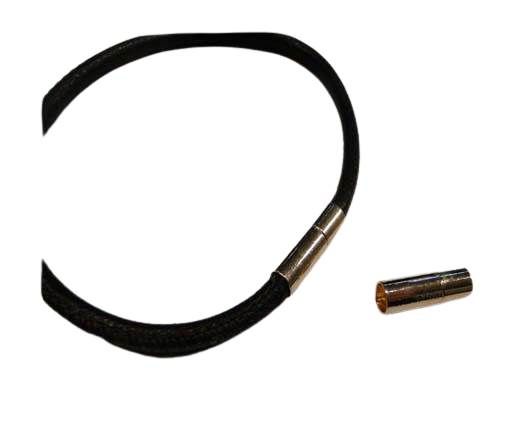 Zamak magnetic claps MGL-06-4mm-Rose Gold