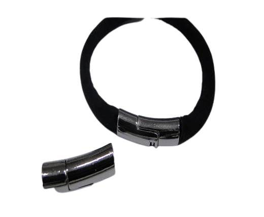 Zamak magnetic claps MGL-232-6mm Steel Silver