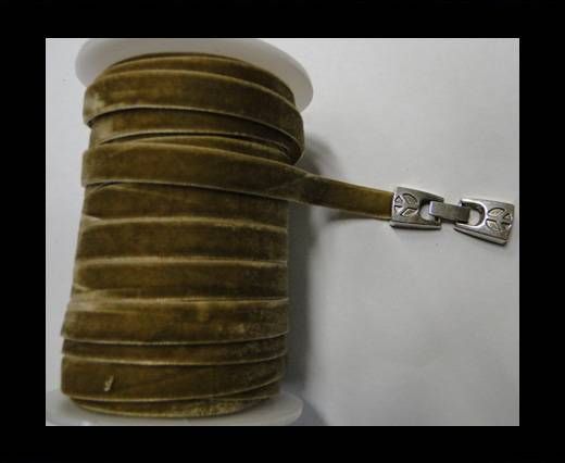 Flat Velvet Cords-10mm-Brown
