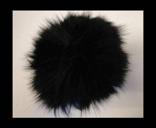 Fox Fur-Black -14cms