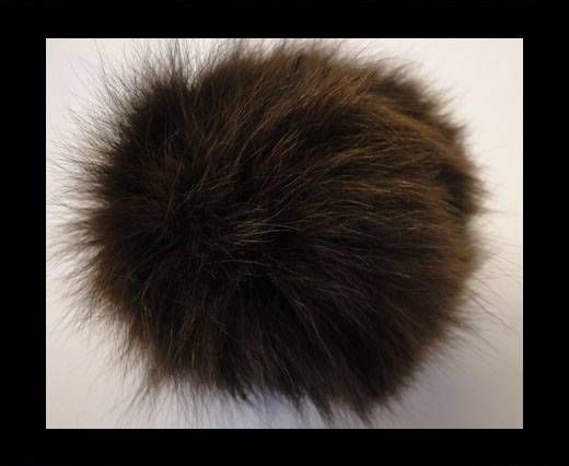Fox Fur-Dark Brown -14cms