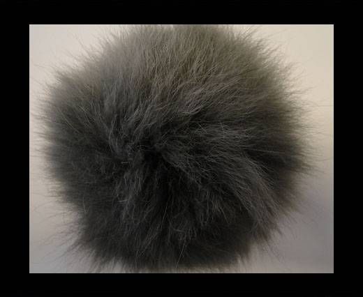 Fox Fur-Dark Grey -14cms