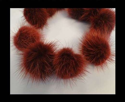 Mink-Wine Red-40mm