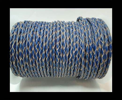 Round Braided Leather Cord-3mm- SE B 2024