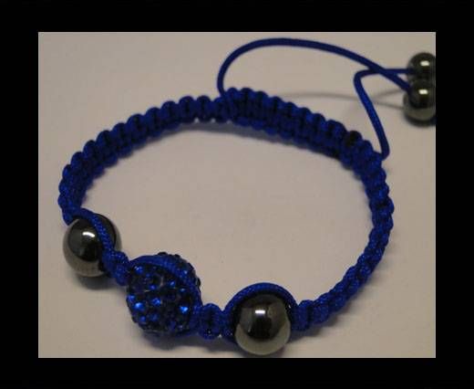 Shamballa Bracelet SB-Saphire-Blue-Style-4