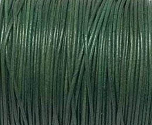 Cordoncino di cuoio -1mm-  SE_ Vintage Verde
