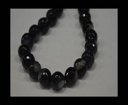 Semi Precious Stones item 3-14mm-Black