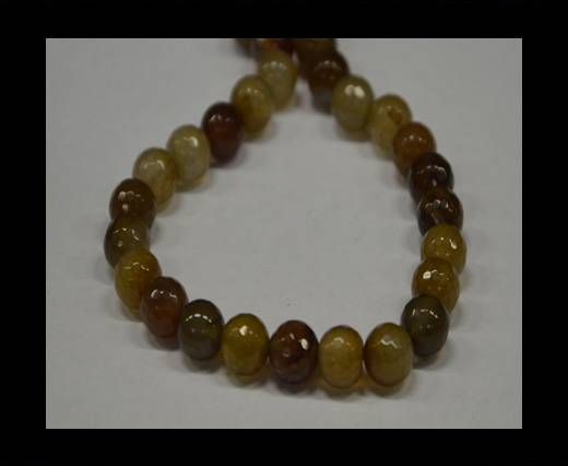 Semi Precious Stones item 5-10mm-Multi Mokka