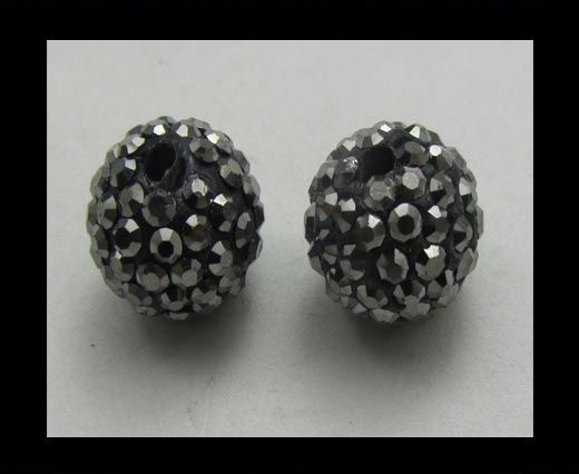 Shamballa-Bead-10mm-Hematite