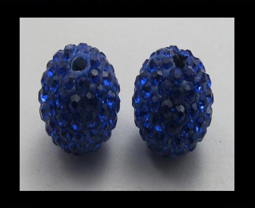 Shamballa-Bead-10mm-Saphire AB
