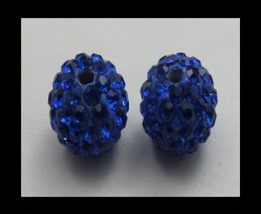 Shamballa-Bead-10mm-Saphire