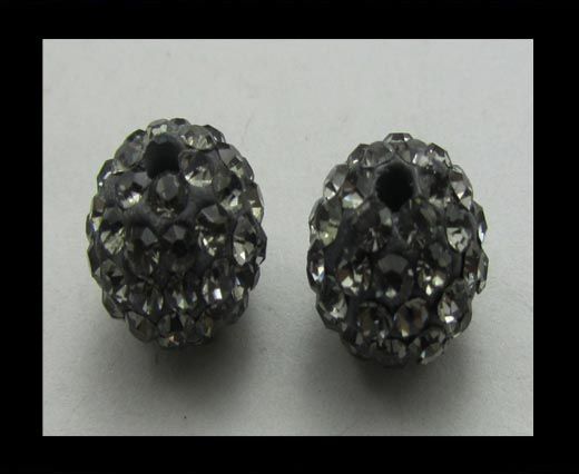 Shamballa-Bead-12mm-Smokey Quartz