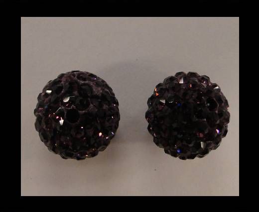 Shamballa-Bead-12mm-Dark Purple
