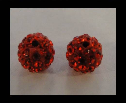Shamballa-Bead-10mm-Light Siam