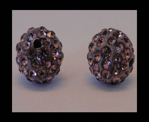 Shamballa-Bead-10mm-Light Amethyst