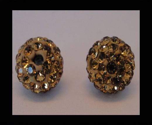Shamballa-Bead-10mm-Light Topaz
