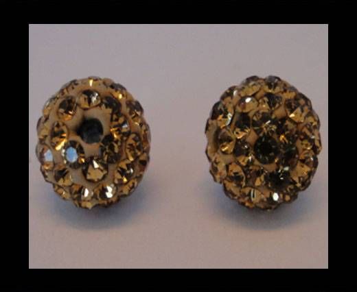 Shamballa-Bead-12mm-Light Topaz