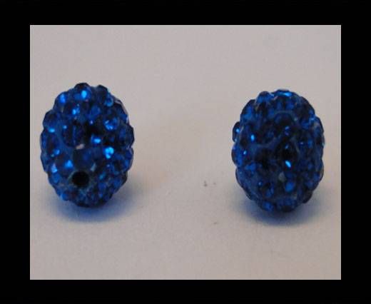 Shamballa-Bead-8mm-Capri Blue
