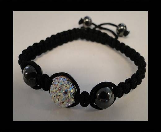 Shamballa Bracelet SB-Crystal AB-Style-4