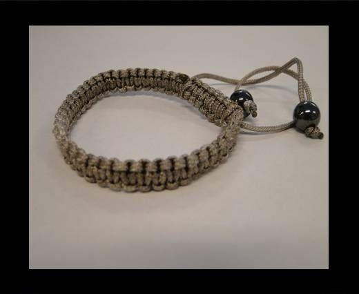 Shamballa Simple Bracelet SB-Grey