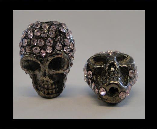Shamballa Skull-Rose