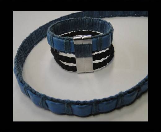 Special Real Touch Eco Leather-14mm-Blue