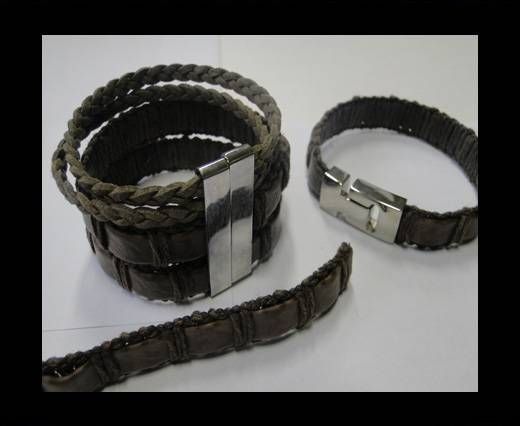 Special Real Touch Eco Leather-14mm-Coffee