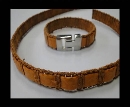Special Real Touch Eco Leather-14mm-Orange