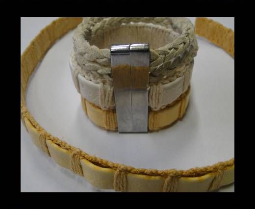 Special Real Touch Eco Leather-14mm-Yellow
