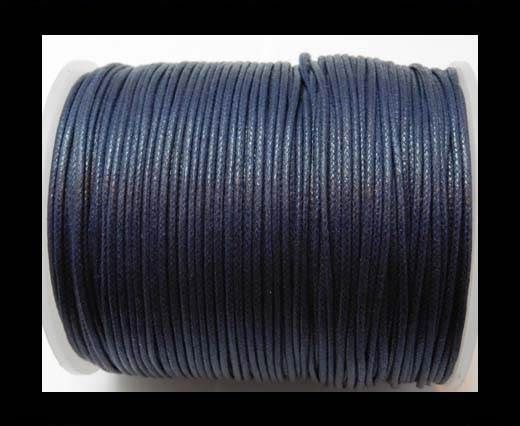 Wax Cotton Cords - 1mm - Navy Blue