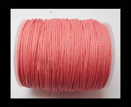 Wax Cotton Cords - 1mm - Pink