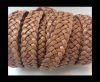10mm Flat Braided- SE.PB.04- 5 ply braided Leather Cords