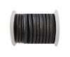 Round leather Cords - 8mm - Black