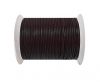 Round Leather Cord SE/R/Bordeaux - 1,5mm