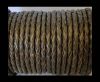 Round Braided Leather Cord SE/M/Taambaa - 5mm
