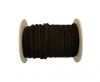 Braided Suede Cords -Coffee-5mm