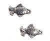 Zamak Silver Plated Bead CA-3230