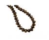 Faceted Glass Beads-3mm-Metallic Bronze