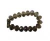 Faceted Glass Beads-3mm-Smokey-Quartz