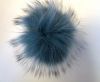 Finn Raccoon Pom Pom-Blue-14cms