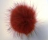 Finn Raccoon Pom Pom-Red-14cms